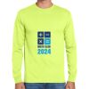Cotton/Poly Long Sleeve Wicking T Shirt Thumbnail