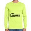 Cotton/Poly Long Sleeve Wicking T Shirt Thumbnail