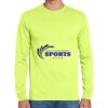 Cotton/Poly Long Sleeve Wicking T Shirt Thumbnail