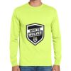 Cotton/Poly Long Sleeve Wicking T Shirt Thumbnail