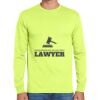Cotton/Poly Long Sleeve Wicking T Shirt Thumbnail