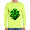 Cotton/Poly Long Sleeve Wicking T Shirt Thumbnail