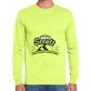 Cotton/Poly Long Sleeve Wicking T Shirt Thumbnail