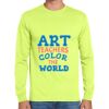 Cotton/Poly Long Sleeve Wicking T Shirt Thumbnail