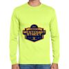 Cotton/Poly Long Sleeve Wicking T Shirt Thumbnail