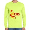 Cotton/Poly Long Sleeve Wicking T Shirt Thumbnail
