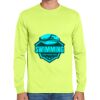Cotton/Poly Long Sleeve Wicking T Shirt Thumbnail