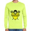 Cotton/Poly Long Sleeve Wicking T Shirt Thumbnail
