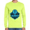 Cotton/Poly Long Sleeve Wicking T Shirt Thumbnail