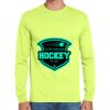 Cotton/Poly Long Sleeve Wicking T Shirt Thumbnail
