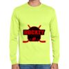 Cotton/Poly Long Sleeve Wicking T Shirt Thumbnail