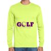 Cotton/Poly Long Sleeve Wicking T Shirt Thumbnail