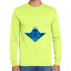 Cotton/Poly Long Sleeve Wicking T Shirt Thumbnail