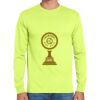 Cotton/Poly Long Sleeve Wicking T Shirt Thumbnail