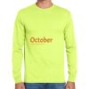 Cotton/Poly Long Sleeve Wicking T Shirt Thumbnail