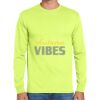 Cotton/Poly Long Sleeve Wicking T Shirt Thumbnail