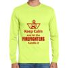 Cotton/Poly Long Sleeve Wicking T Shirt Thumbnail