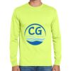Cotton/Poly Long Sleeve Wicking T Shirt Thumbnail
