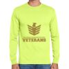 Cotton/Poly Long Sleeve Wicking T Shirt Thumbnail