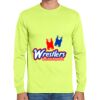 Cotton/Poly Long Sleeve Wicking T Shirt Thumbnail