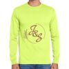 Cotton/Poly Long Sleeve Wicking T Shirt Thumbnail