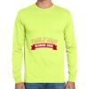 Cotton/Poly Long Sleeve Wicking T Shirt Thumbnail