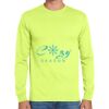 Cotton/Poly Long Sleeve Wicking T Shirt Thumbnail