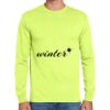 Cotton/Poly Long Sleeve Wicking T Shirt Thumbnail