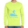 Cotton/Poly Long Sleeve Wicking T Shirt Thumbnail