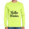 Cotton/Poly Long Sleeve Wicking T Shirt Thumbnail