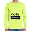 Cotton/Poly Long Sleeve Wicking T Shirt Thumbnail