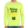 Cotton/Poly Long Sleeve Wicking T Shirt Thumbnail