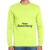 Cotton/Poly Long Sleeve Wicking T Shirt Thumbnail