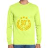 Cotton/Poly Long Sleeve Wicking T Shirt Thumbnail