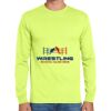 Cotton/Poly Long Sleeve Wicking T Shirt Thumbnail