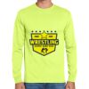 Cotton/Poly Long Sleeve Wicking T Shirt Thumbnail