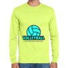Cotton/Poly Long Sleeve Wicking T Shirt Thumbnail