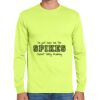 Cotton/Poly Long Sleeve Wicking T Shirt Thumbnail
