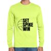 Cotton/Poly Long Sleeve Wicking T Shirt Thumbnail