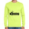 Cotton/Poly Long Sleeve Wicking T Shirt Thumbnail