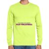 Cotton/Poly Long Sleeve Wicking T Shirt Thumbnail