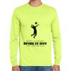 Cotton/Poly Long Sleeve Wicking T Shirt Thumbnail
