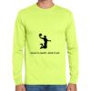Cotton/Poly Long Sleeve Wicking T Shirt Thumbnail