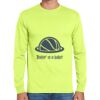 Cotton/Poly Long Sleeve Wicking T Shirt Thumbnail