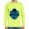 Cotton/Poly Long Sleeve Wicking T Shirt Thumbnail