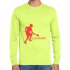 Cotton/Poly Long Sleeve Wicking T Shirt Thumbnail