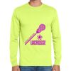 Cotton/Poly Long Sleeve Wicking T Shirt Thumbnail