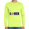 Cotton/Poly Long Sleeve Wicking T Shirt Thumbnail