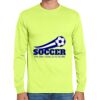 Cotton/Poly Long Sleeve Wicking T Shirt Thumbnail