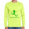 Cotton/Poly Long Sleeve Wicking T Shirt Thumbnail